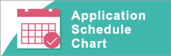 Application Schedule Chart
